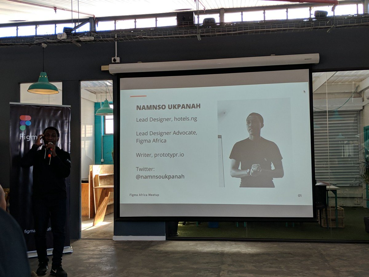 I'm excited and happy to be here for the launch of the #Figma Global Design Community in SA #figmacommunitysa