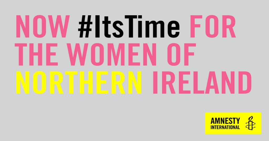 AmnestyUK's tweet image. History is being made today with #RepealedThe8th. Now #itstime to stand with the women of #NorthernIreland. Tell the UK to decriminalise abortion - please sign and RT: amn.st/6018D9D1s #NoWomanLeftBehind #Together4Yes