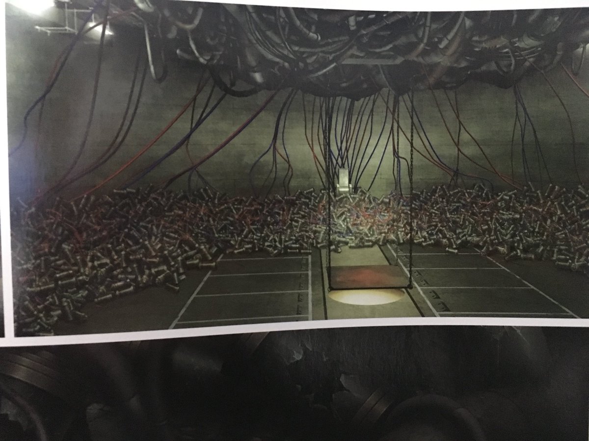 津軽 空の境界は矛盾螺旋がいろんな意味で盛り上がる話で式の活躍や臙条の姿とかいろいろ見どころあるが空の境界イベでも舞台になった 小川ハイムこと小川マンションにも注目してほしい 血と肉を表したライティング 動脈静脈を表す管 そして脳室 体内を