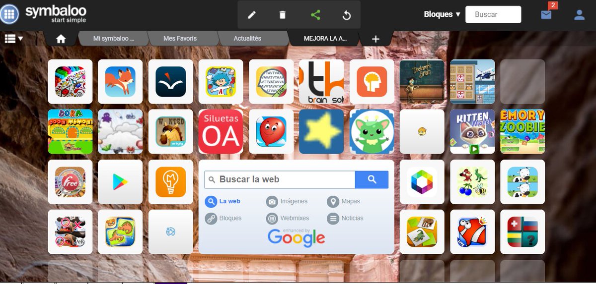 SILVIAGALGUZ's tweet photo. El grupo 1 os presentamos este Symbaloo https://t.co/LcE5hqS4B9  donde podréis encontrar diferentes juegos y aplicaciones para mejorar la atención y la memoria en los alumnos, tan necesario en la actualidad. con @irguesa5 @0PilarGR @mdoloresgomezg @Natalia64492200 @SILVIAGALGUZ https://t.co/6wobGquokF