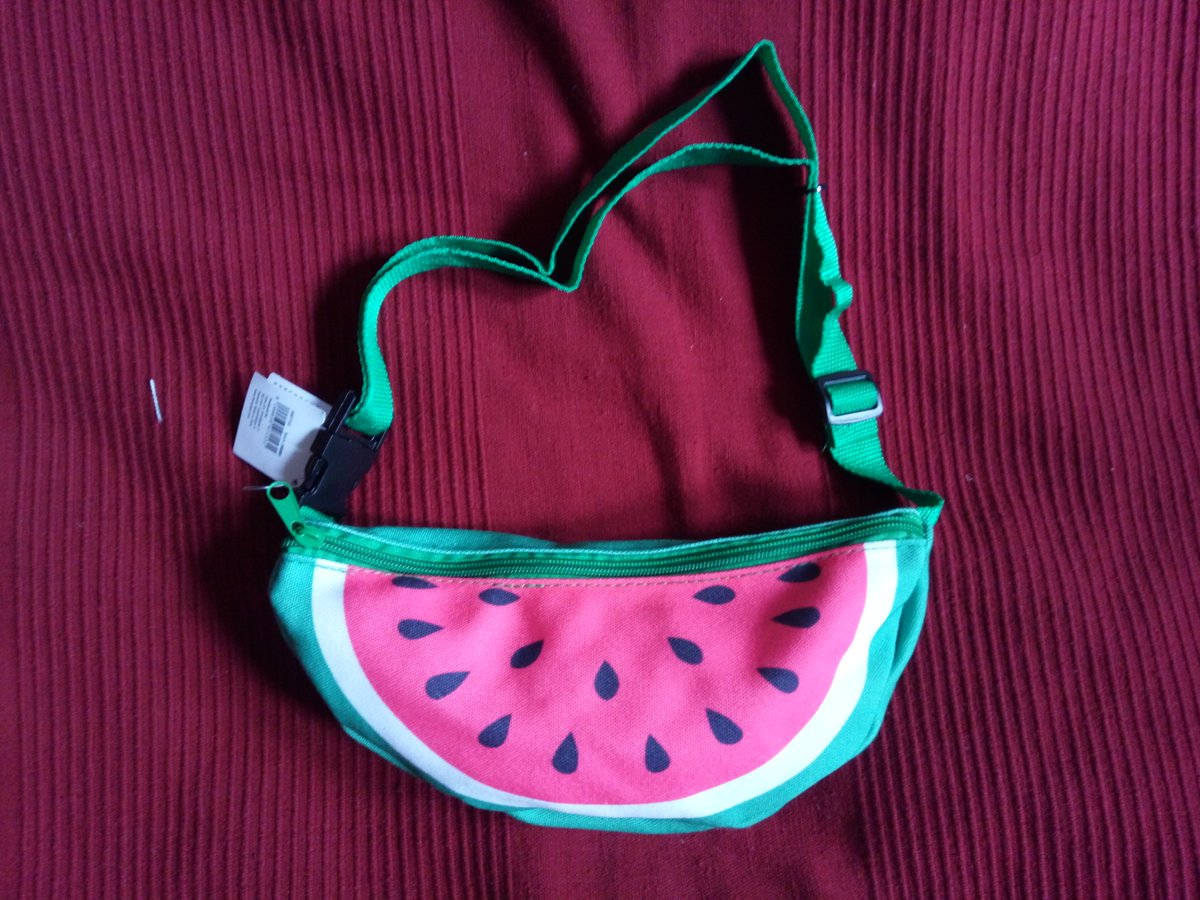 watermelon bum bag