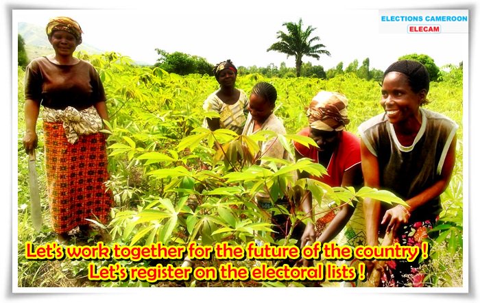 ElectionsetVous's tweet photo. Registration on the electoral lists is quick and easy: by going to Elecam council branch near your place of residence with your NIC. The registration continues in the 360 council branches all over Cameroon: https://t.co/5KML4ZiAGL #ElecametVous https://t.co/v1GBScJAJo