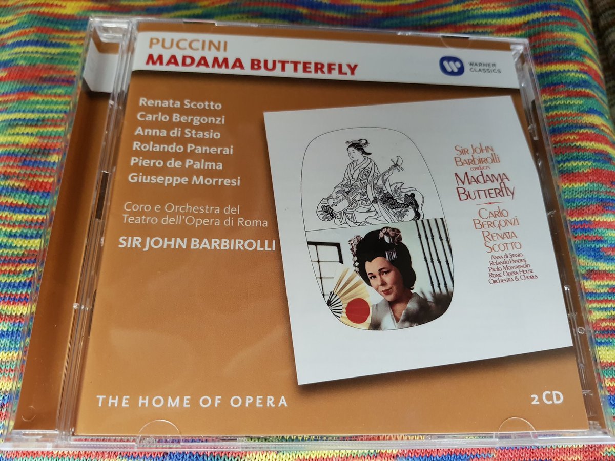 Ho trovato la #Butterfly diretta da Barbirolli. Non avendola mai ascoltata nella sua integralità non vedo l'ora di recuperare questa mancanza!