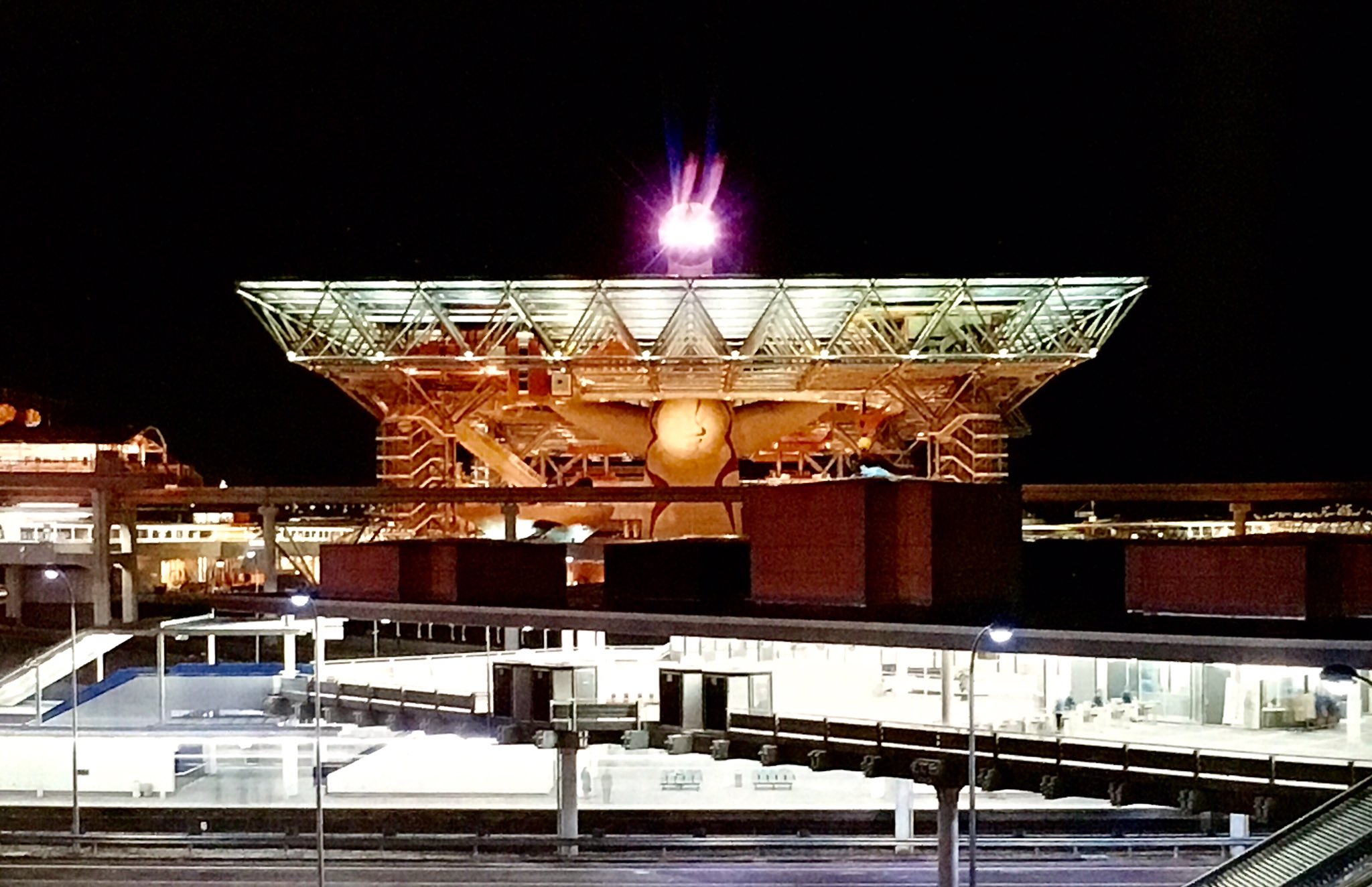 Michi 在twitter 上 エキスポ70お祭り広場大屋根俯瞰by丹下健三with丹下研究室 建築ゴッド丹下健三 エキスポ70 Architecture T Co Fww9camsvz Twitter