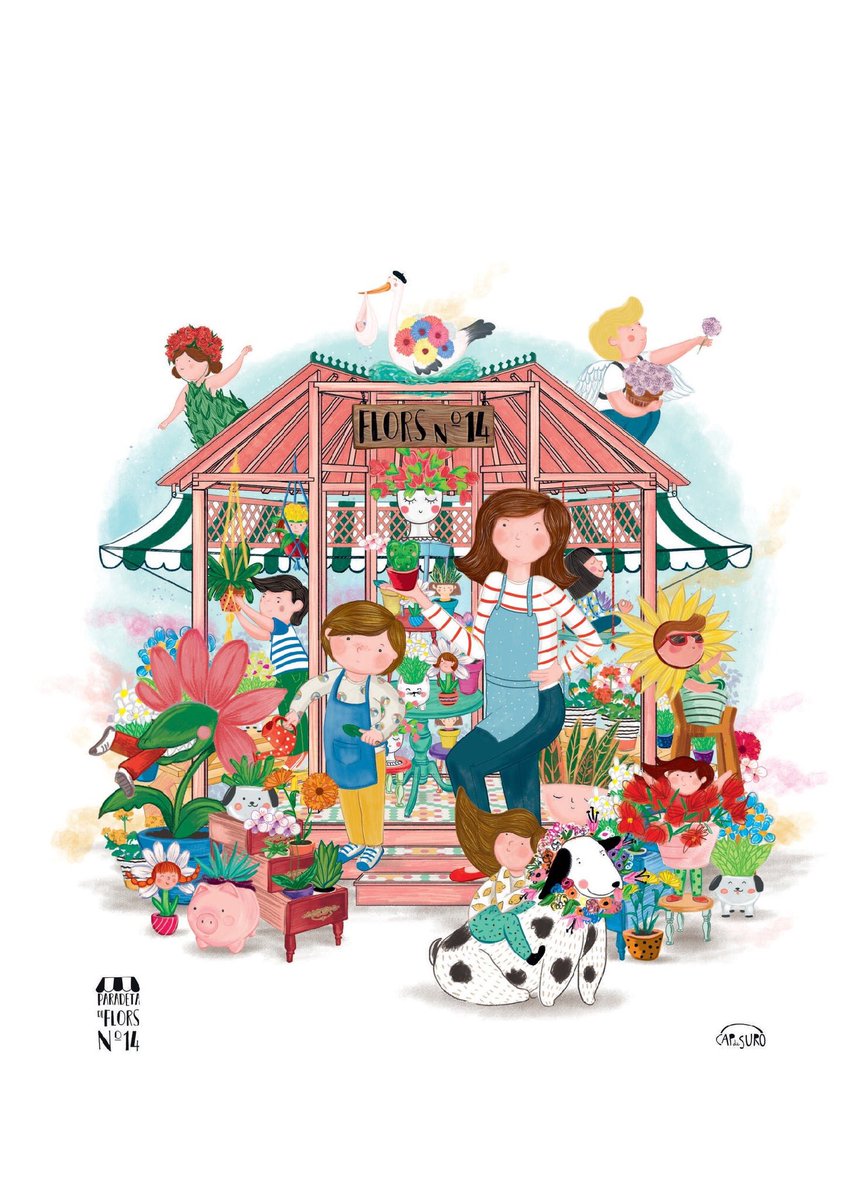 AjuntamentVLC's tweet photo. Esta serà la falla infantil municipal de les #Falles2019: "Paradeta de flors número. 14", un homenatge a les dones emprenedores, de @capdesuroestudi #Falles #SomArt https://t.co/f3z1HUrc8O