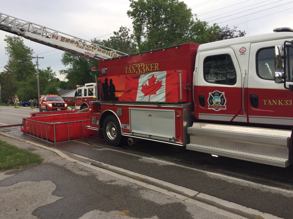 Fire crews on scene this early am of a mutual aid structure fire in Baxter <a href="/essatownship/">Essa Township</a> <a href="/EssaFire/">Essa Fire Department</a> <a href="/NewTecFireChief/">NEW TECUMSETH FIRE RESCUE</a> @rsnyderATFD