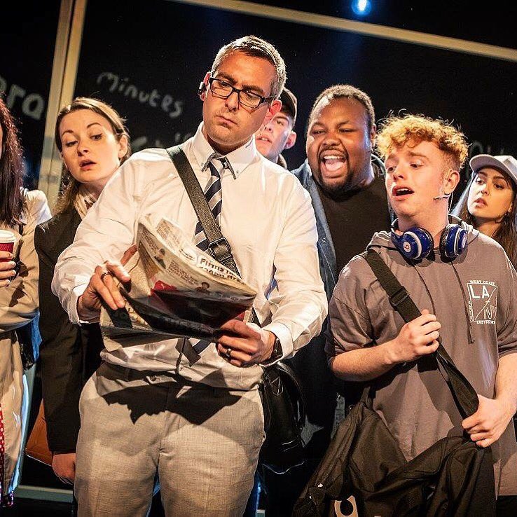 WileyITGeek's tweet photo. Tonight is the last chance to come and see #liftthemusical at the haymarket theatre. A beautiful, challenging and provocative piece of musical theatre. Come and spend one minute in a lift with us tonight... @Leicester_HT @perfectpitch https://t.co/IrGaxARVPo