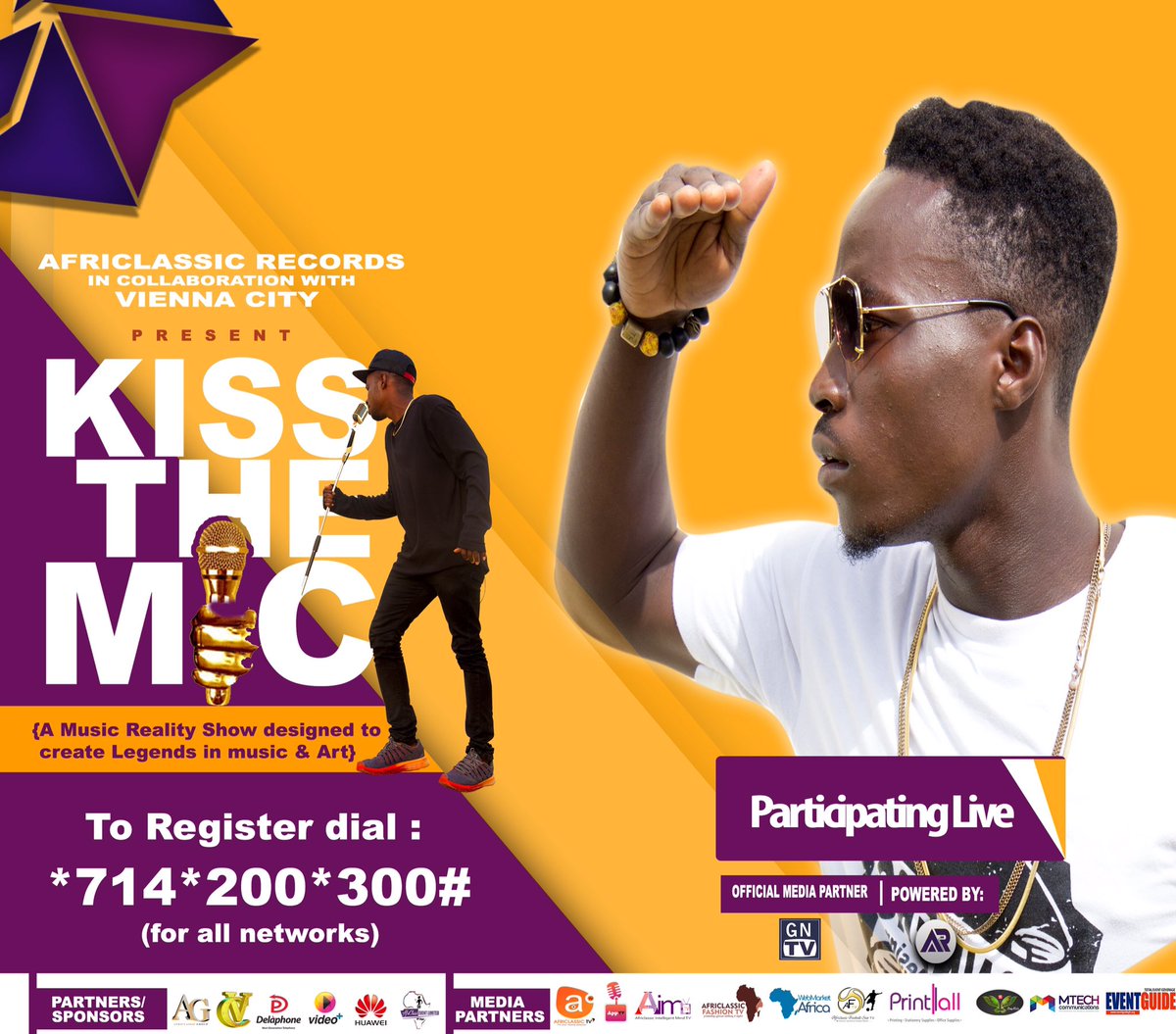 Hay_for_d's tweet photo. #KissTheMic
AFRICLASSIC RECORDS IN COLLABORATION WITH VIENNA CITY presents

#KissTheMic🎙

⛩Auditions Starts &amp; Ends 
📆June 2nd-30th, 2018
⏰Time 8am-5pm

⛳️TEMA 2nd June
⛳️KUMASI 9th June
⛳️Takoradi 16th June
⛳️Winneba (central campus) 23rd June
⛳️Circle 30th June https://t.co/rIMMCO2E1d