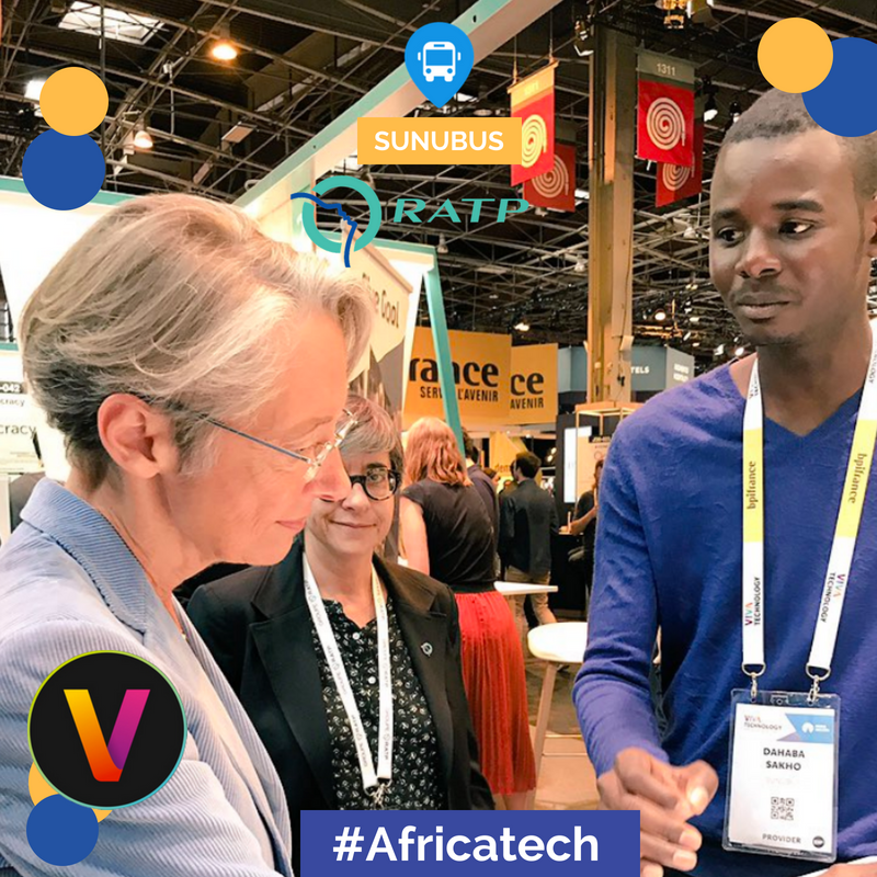 ChangeonsLeJeu's tweet photo. RT @_SunuBus_: Visite du stand Sunubus à Vivatech par Mdm @Elisabeth_Borne Ministre chargée des Transports et de Mdm Catherine Guillouard PDG RATP .
#Innovation #Mobilité #SmartCities #Transport #BigData #AfricaTech #Senegal #AI #Digital #Vivatech #RATP https://t.co/KSfV2V2f7x