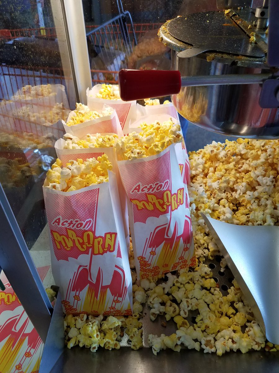 Happy Memorial Day weekend here at Home Depot at store 6688 we're giving away free popcorn come by and see us