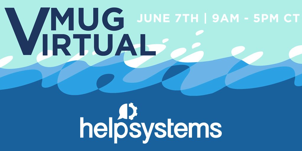 TeamQuest_Corp's tweet photo. We are getting ready for the June 7 #VMUGVirtual Event and we're hoping we'll see you online. Register for free today and take advantage of this opportunity to watch keynotes and  visit with the experts in our booth from the comfort of your desk.  https://t.co/kYNRmuFwj0 https://t.co/QJuPdbo75U