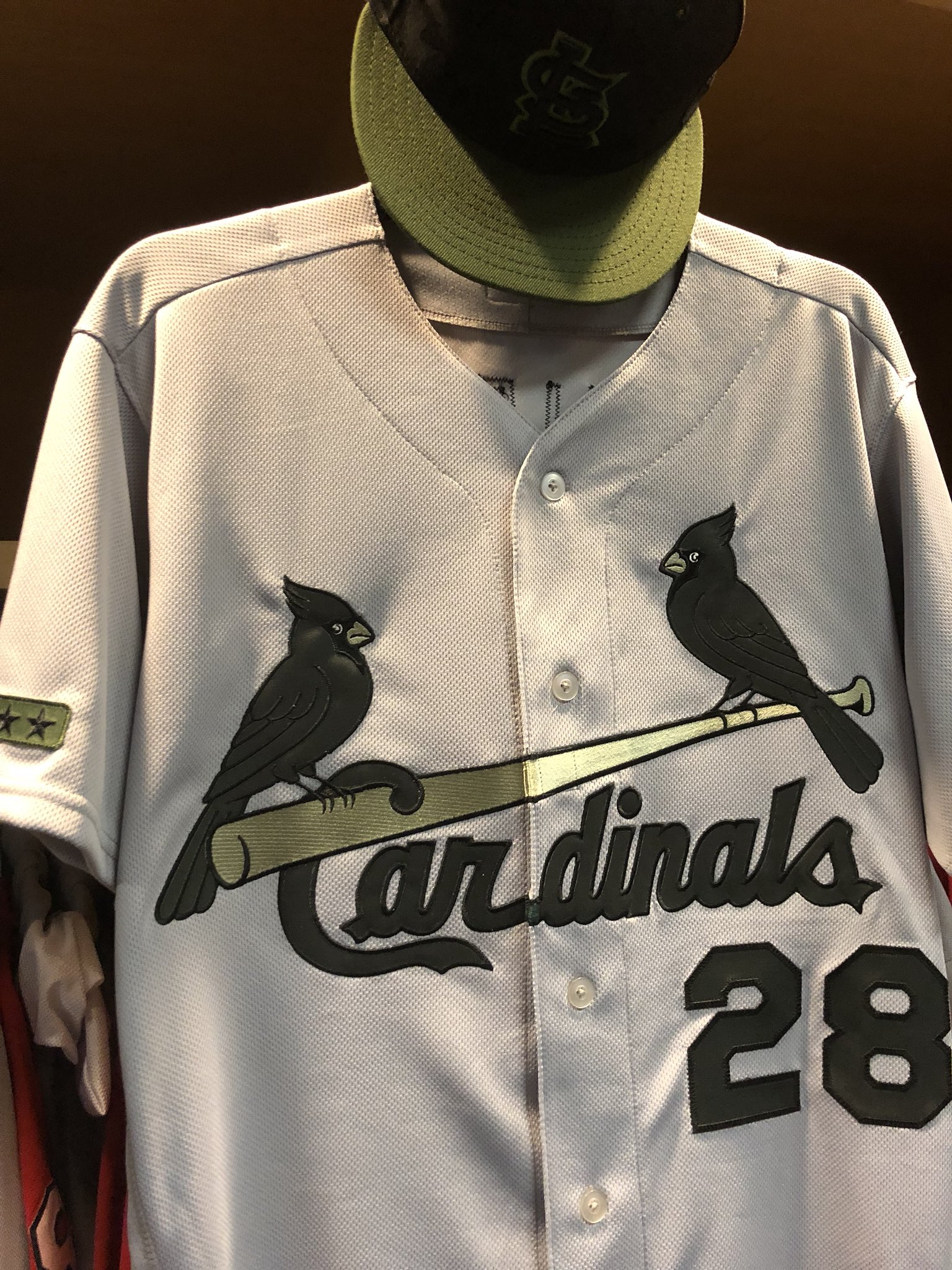 cardinals jerseys tonight