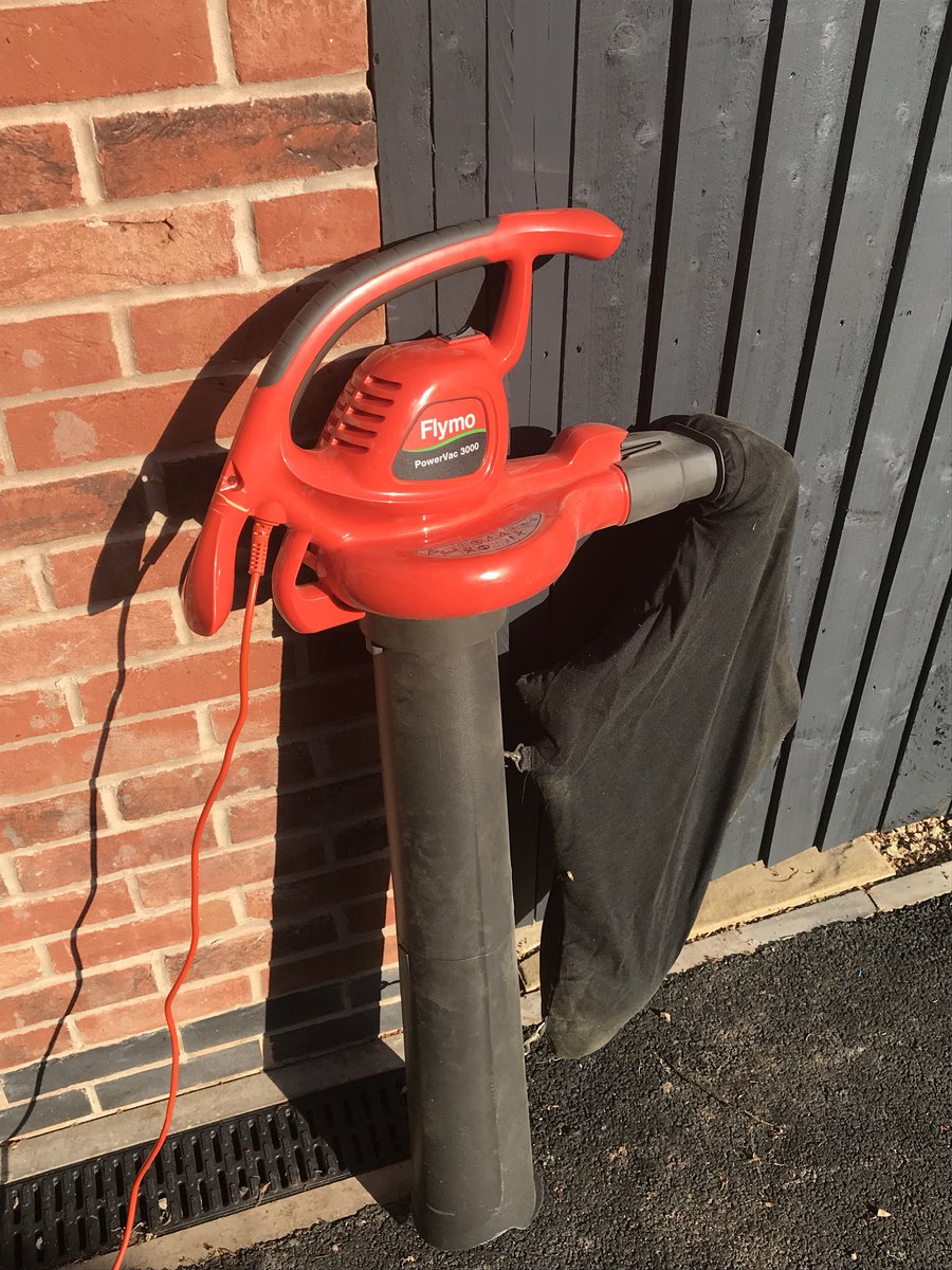 RichHousing's tweet photo. Today I purchased a leaf vacuum / shredder / blower thing....A sure sign I’m getting old! 🙈 https://t.co/vNZjctcFEd