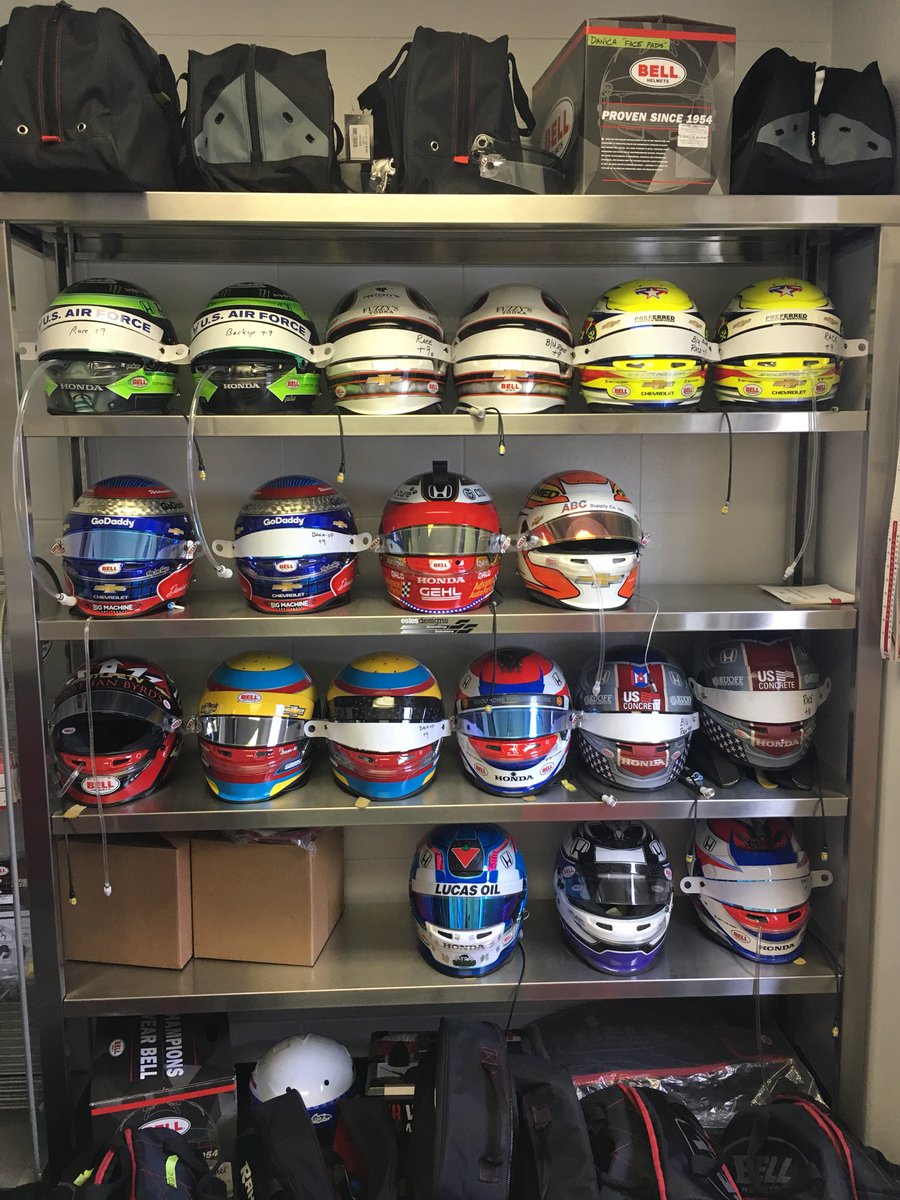 EstesSpeedShop's tweet image. It has been an incredible month of May at @IMS, building up to the #Indy500.  We are so thankful to play a part with @BellRacingUSA in taking care of the world’s finest athletes.  #ChampionsWearBell