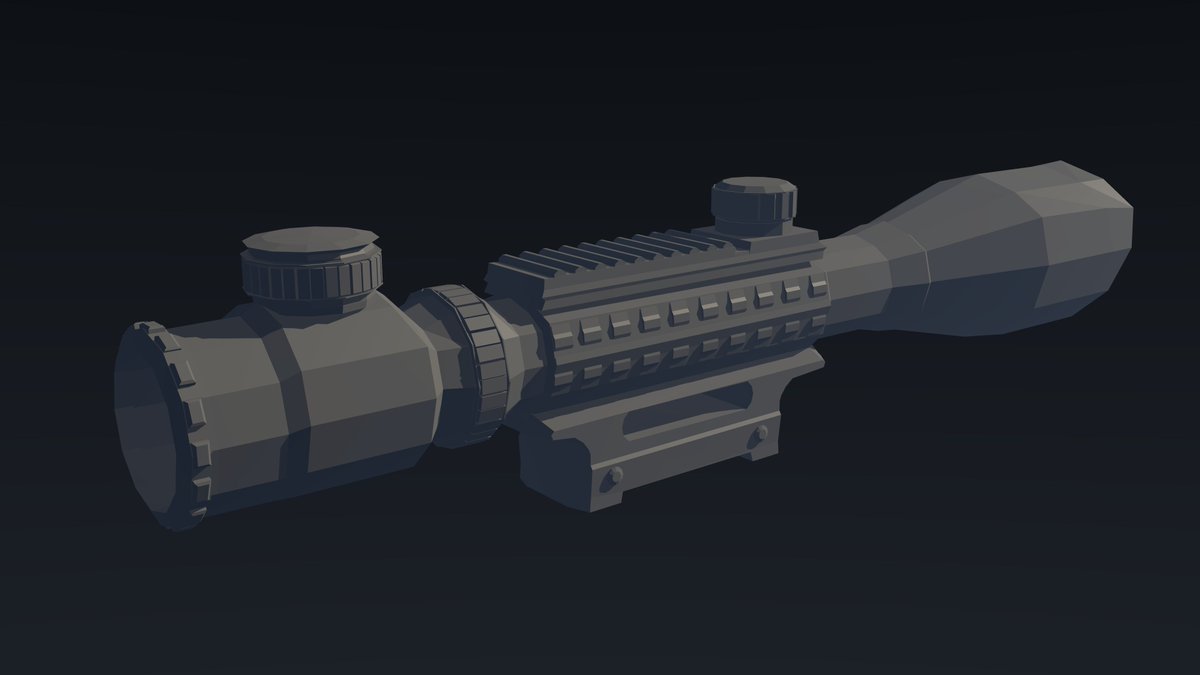 Avallachi's tweet image. I just finished my first mesh model ever! Any opinions? #MadeWithBlender #Blender #BlenderModelling #Roblox #RobloxDev