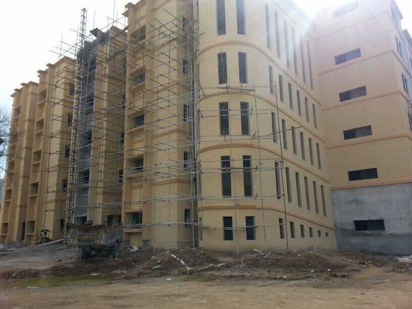 13/15) DHQ Batakhela Malakand new building. Capacity : 210 bedsStart year : 2012Completion Year : 2018Status : Near completion