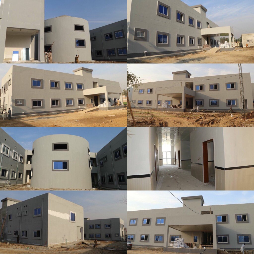 15/15) Rural Health Centres in Shewa, Martung, Azakhel,CharBanda Capacity : 14 beds Start year : 2015Completion Year : 2018Status : Near completion