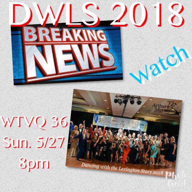 Watch Dancing with the Lexington Stars 2018
on
WTVQ 36:
Sunday 5/27 @ 8pm

Thank you to all who worked so hard with time, energy, and a willing spirit to make this event such a success!
#rotary
#arthurmurray
#thankyou
<a href="/ArthurMurrayFan/">Arthur Murray Fan</a> <a href="/ballroomgiant/">Gary Edwards</a> <a href="/LexingtonAM/">Lexington Arthur Murray</a> <a href="/Iam360WISE/">Robert W. Alexander III | 360WiSE ®</a> #abc
