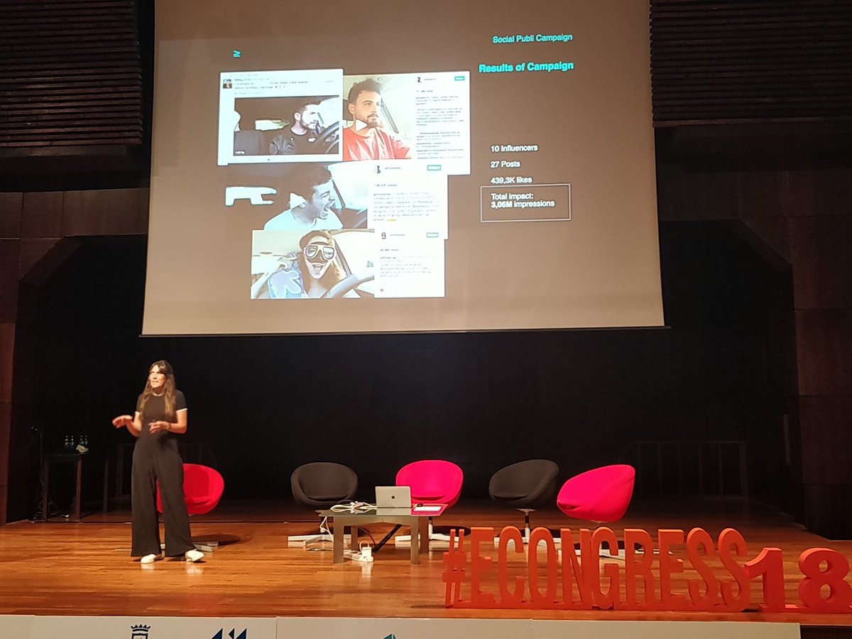 pedropluque's tweet photo. Nos cuenta @martaoui, los entresijos de la campaña #wallacar de @wallapop: La importancia de los microinfluencers #eCongress18 https://t.co/OSVrlMfwtS