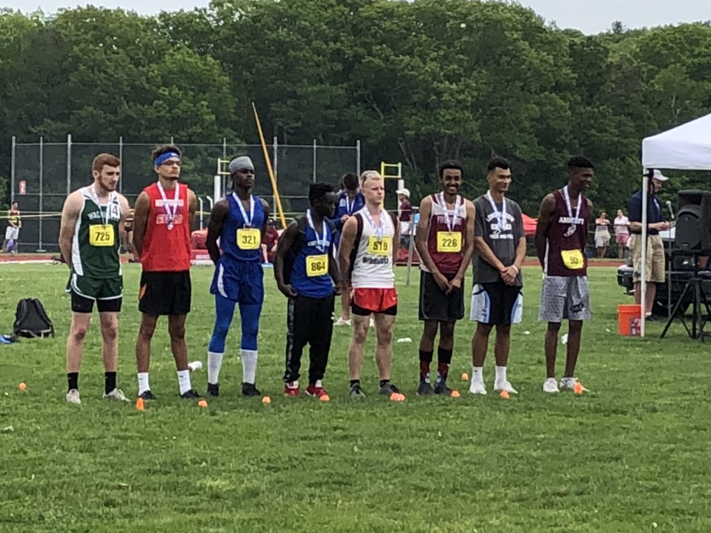 cindy_donelan's tweet photo. @c_wjack finishes in 3rd in the triple jump 43’ 2.5” at the MIAA State Qualifier meet! Woohoo! @FHSathleticdept @FitchburgPS @Principal_FHS @saralamey @djrabsrun5 @chrissy_gikis https://t.co/g7VorDyfKz