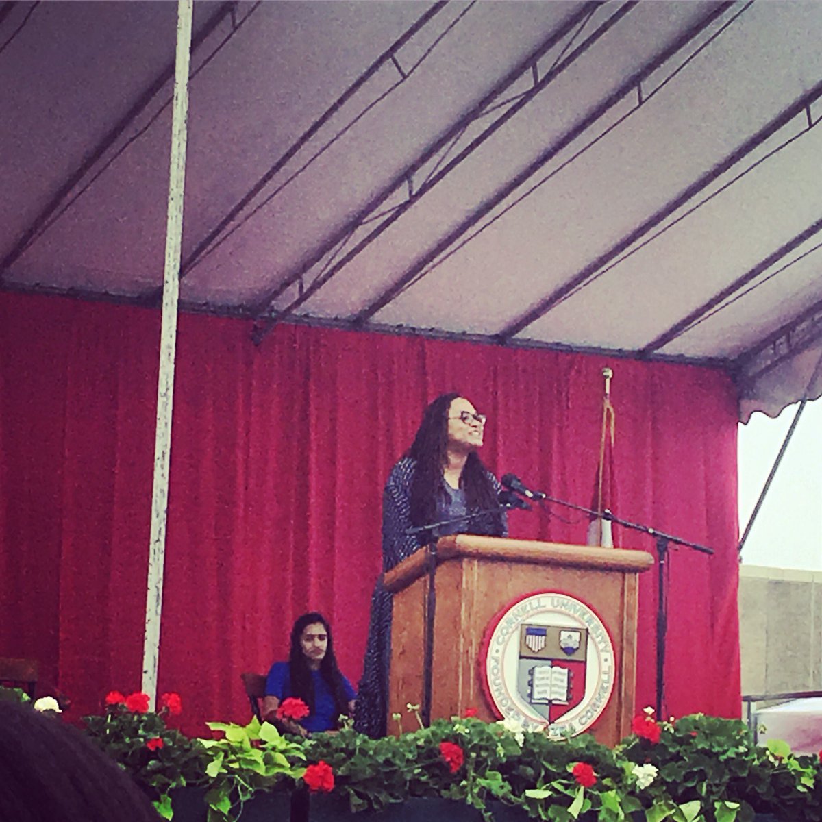 debinithaca's tweet photo. Thank you @CornellTownGown for the #CornellConvocation tix. Loved @ava ‘s words about #Diversity “The word diversity seems more like medicine. Like - Take your diversity...I prefer inclusion or belonging.” #cornell2018 #inclusion #community https://t.co/1Lj1TvTcPG