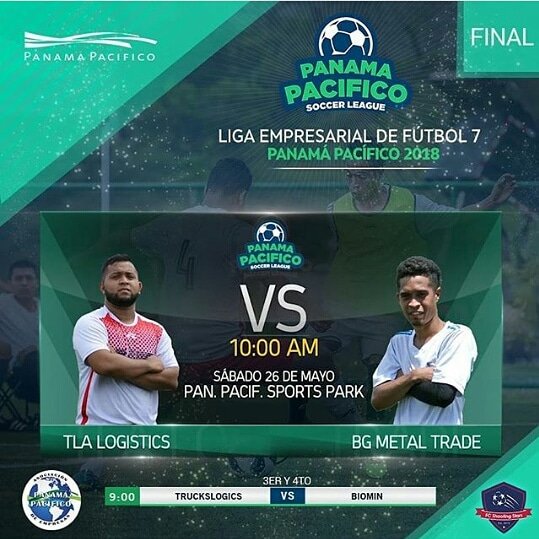BGMetalTrade_'s tweet photo. ⚽Se llegó el día⚽ Hoy gran final de la Liga Empresarial 7 Panamá Pacífico, todos a apoyar a nuestro equipo, el mejor de los éxitos muchachos #somosbgmetaltrade 
#futbolempresarial #bgmetaltrade #reciclajepanama #panamacity https://t.co/HGmsPKiZeA
