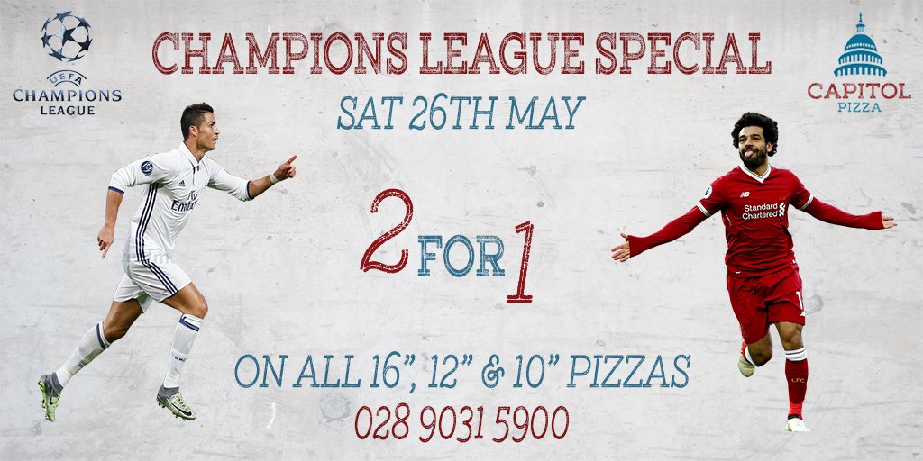 CapitolPizzaNI's tweet photo. Don’t forget our BIG offer tonight 🙌🏻

BUY 1 GET 1 FREE ALL NIGHT 

☎️ 028 9031 5900
📱 https://t.co/jJaTgUnaNc https://t.co/t04vEpPsJu