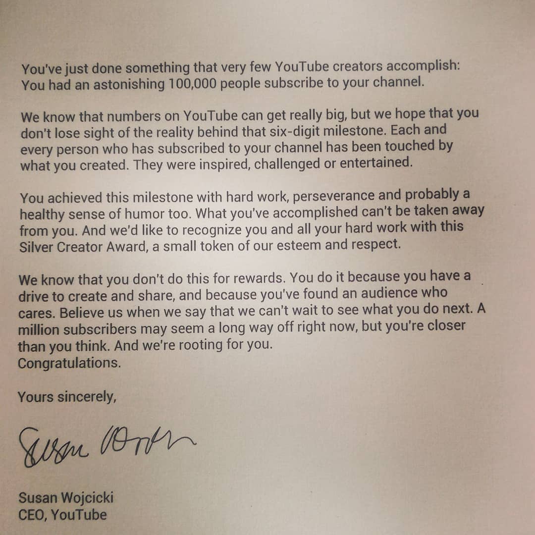 DrJagdishChatur's tweet photo. Thank you #youtube #youtubeindia for sending me this Silver Button Reward for crossing 100,000 subscribers on my YouTube channel - Jagdish Chaturvedi
https://t.co/cujlVJTgQK
Feels amazing!
#nextstopgoldenbutton
#entertainmentpays
#pleasedontunsubscribe
#cannotreturnreward https://t.co/5enk3VeYsi