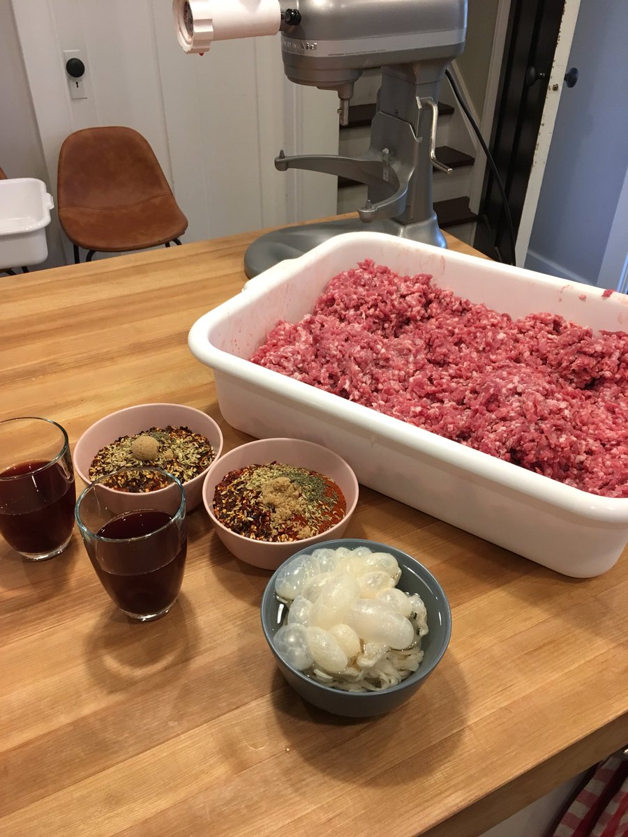 AberSausage's tweet photo. Making a little Italian #homemadesausage today. https://t.co/wTIj7w0KuV