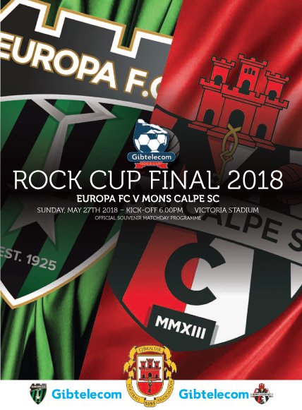 APEPublications's tweet photo. Good luck to @EuropaFC_Gib and @MonsCalpeSC in Sunday's @gibtelecom Rock Cup Final - may the best team win! https://t.co/dgKVsp6D2O