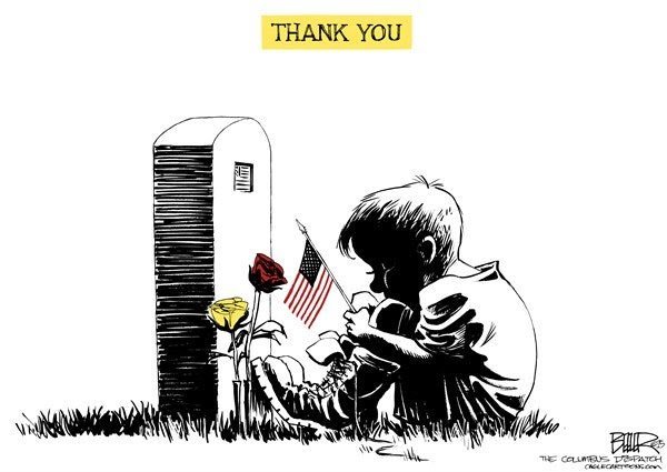 To all the wives, husbands, children, mothers, fathers, sisters &amp; brothers who have lost a loved one in uniform, we honor the service &amp; sacrifice of your fallen heroes on #MemorialDay &amp; everyday.