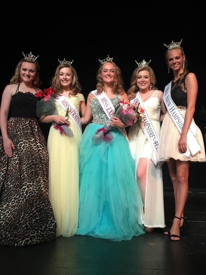 MissNHOrg's tweet image. Last night we welcomed the first two girls in the Miss NHOT class of 2019! Congratulations to your newly crowned Miss Exeter’s Outstanding Teen and Miss Stratham’s Outstanding Teen!✨