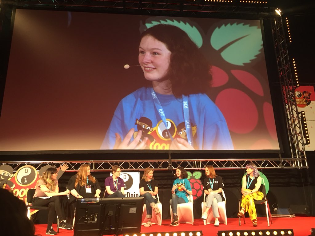 CoolestProjects's tweet image. “There is little representation of women in the media, so many stereotypes - it can make girls feel discouraged. We need to show them it can be done. But we need role models”. 👏👏👏#CoolestProjects #girlswhocode #womenpower #mentorship #codeclub #WomenInSTEM
