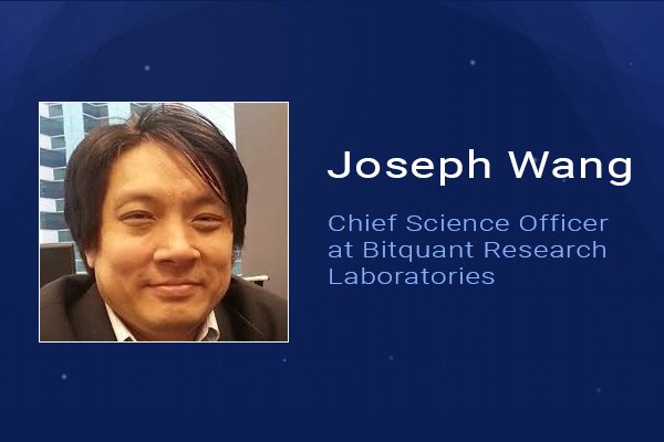 quantor_co's tweet image. #QUANTOR has partnered up with Joseph Wang — Chief Science Officer at Bitquant Research Laboratories who has joined our advisory team. Learn more about Joseph: bit.ly/2GPOpgs