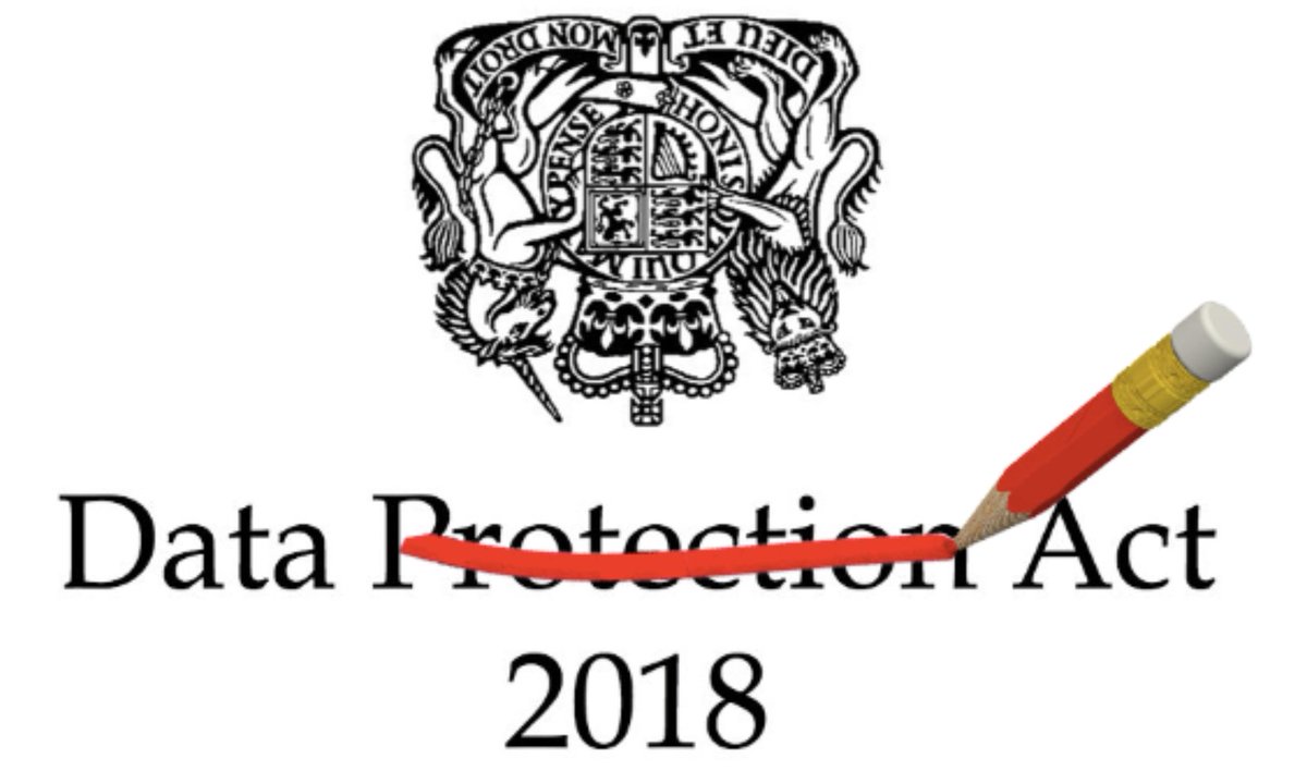 the3million's tweet photo. For 6m non-UK citizens in the UK the Data Protection Act has just turned into the Data Act. Denying them access to data used by Home Office against them.
Access to Data = #access2justice
Support @OpenRightsGroup &amp; us to fight this exemption in court:

https://t.co/emfTWezom4 https://t.co/D0BW5aOZPL