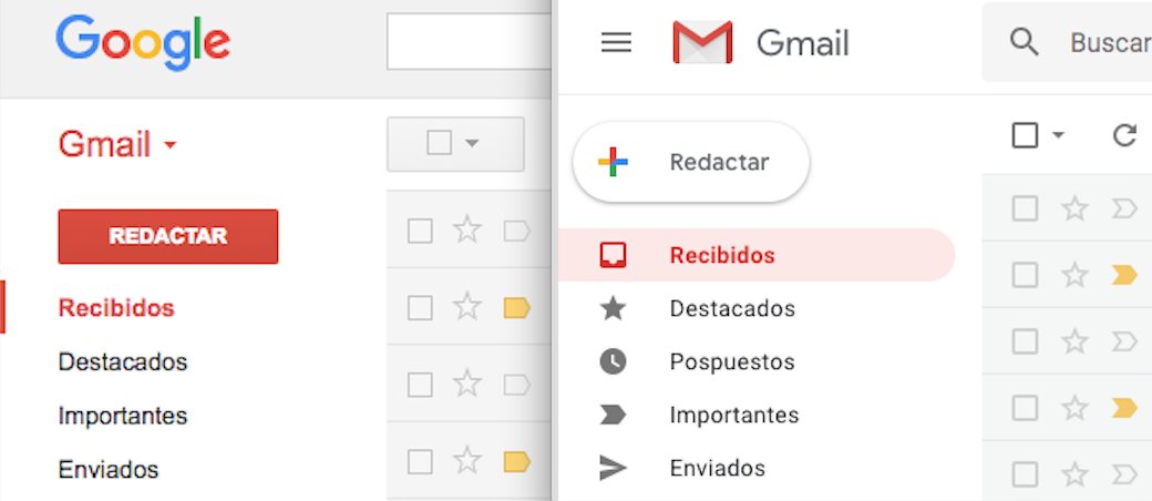 FabioKorsos's tweet photo. Se agradece el nuevo diseño de Gmail 👏

Antes - Después https://t.co/waGcN8PCVp