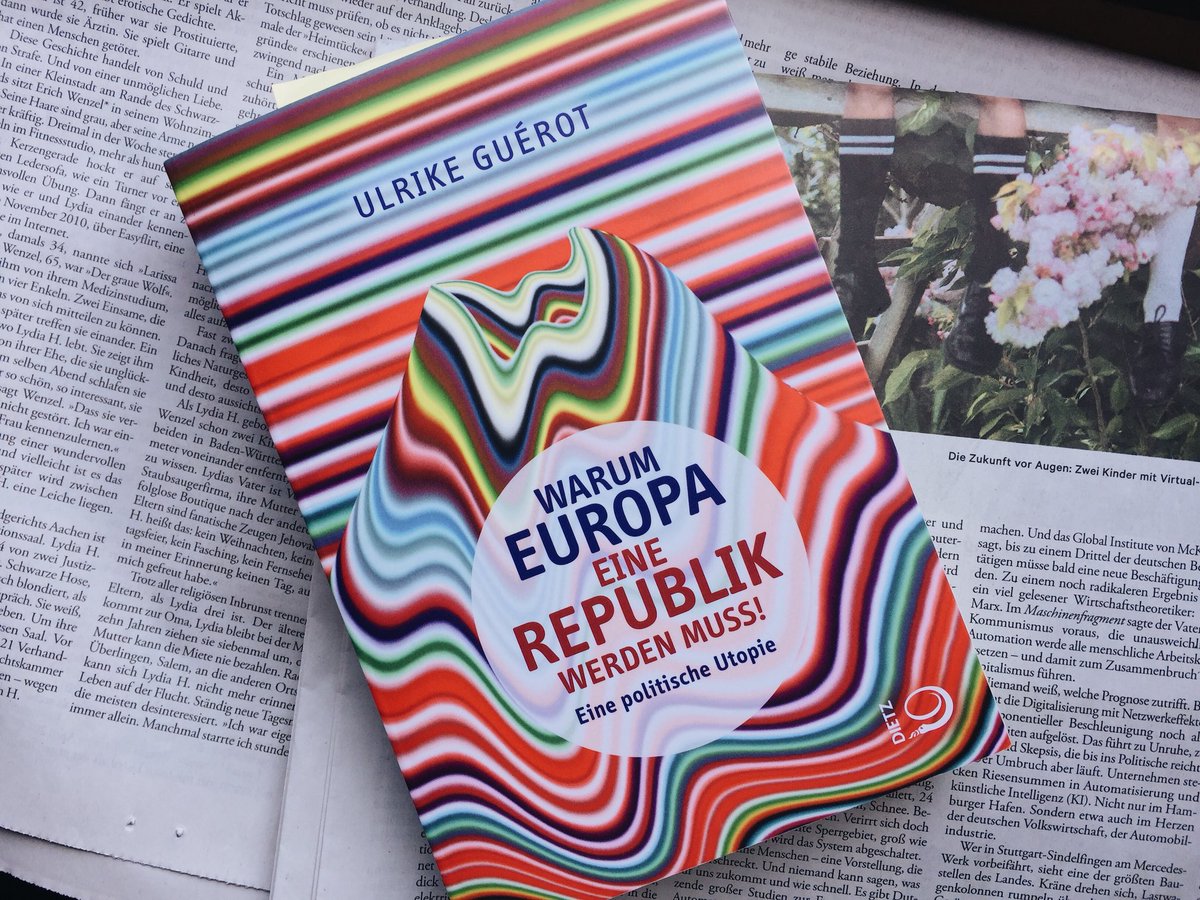 Die Zukunft Deutschlands (#ZukunftDeutschland) kann nur in einem starken, vereinten Europa liegen. Wie? Am besten in einer europäischen Republik! 👉🏻 und wie das gehen könnte, hat #UlrikeGuérot aufgeschrieben! #Empfehlung