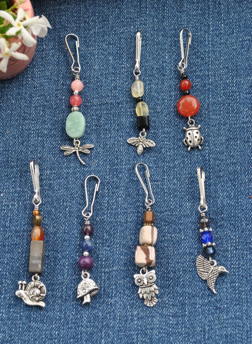 goose398's tweet photo. Check out the latest addition to our #etsy shop: Nature theme zipper charms; dragonfly; bee; ladybug; snail; mushroom; owl; hummingbird; garden theme zipper pulls https://t.co/V5r8dQABCe #accessories #charm #zipperpull #zippercharmset Rocks2Gems2Wire I Love these! https://t.co/y2Jq8aMmZM