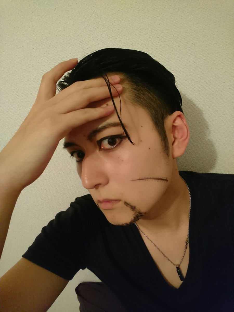 メソ Auf Twitter 宅コス メイクのみ注意 ゴールデンカムイ 尾形百之助 地毛で出来るから衣装とライフル作りたいな