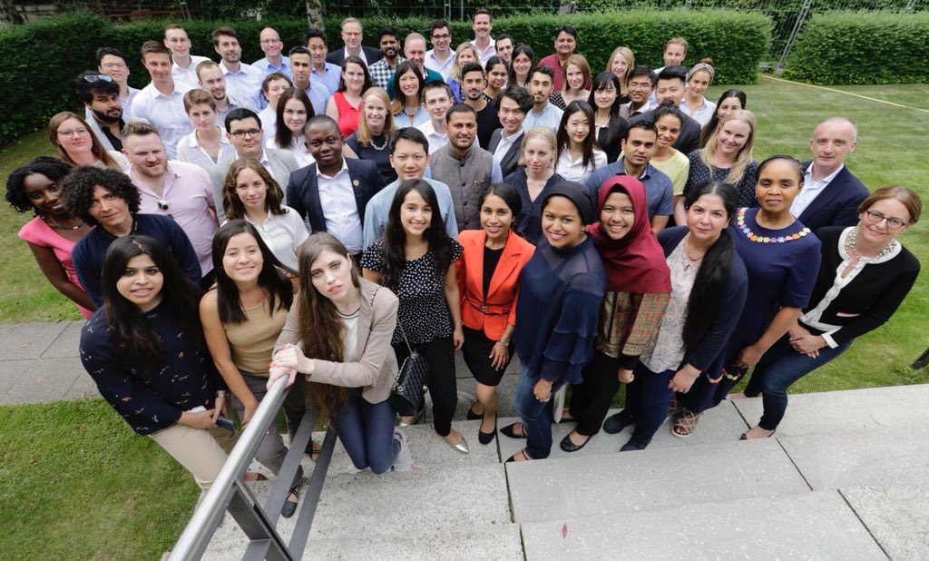 Our #GlobalSolutions Summer School participants have safely arrived in Berlin. Great to have you all with us! Today‘s programme: an intense workshop at <a href="/KASonline/">Adenauer-Stiftung</a> with <a href="/jjblackstock/">Prof Jason J Blackstock</a> #YGC18 #Recoupling