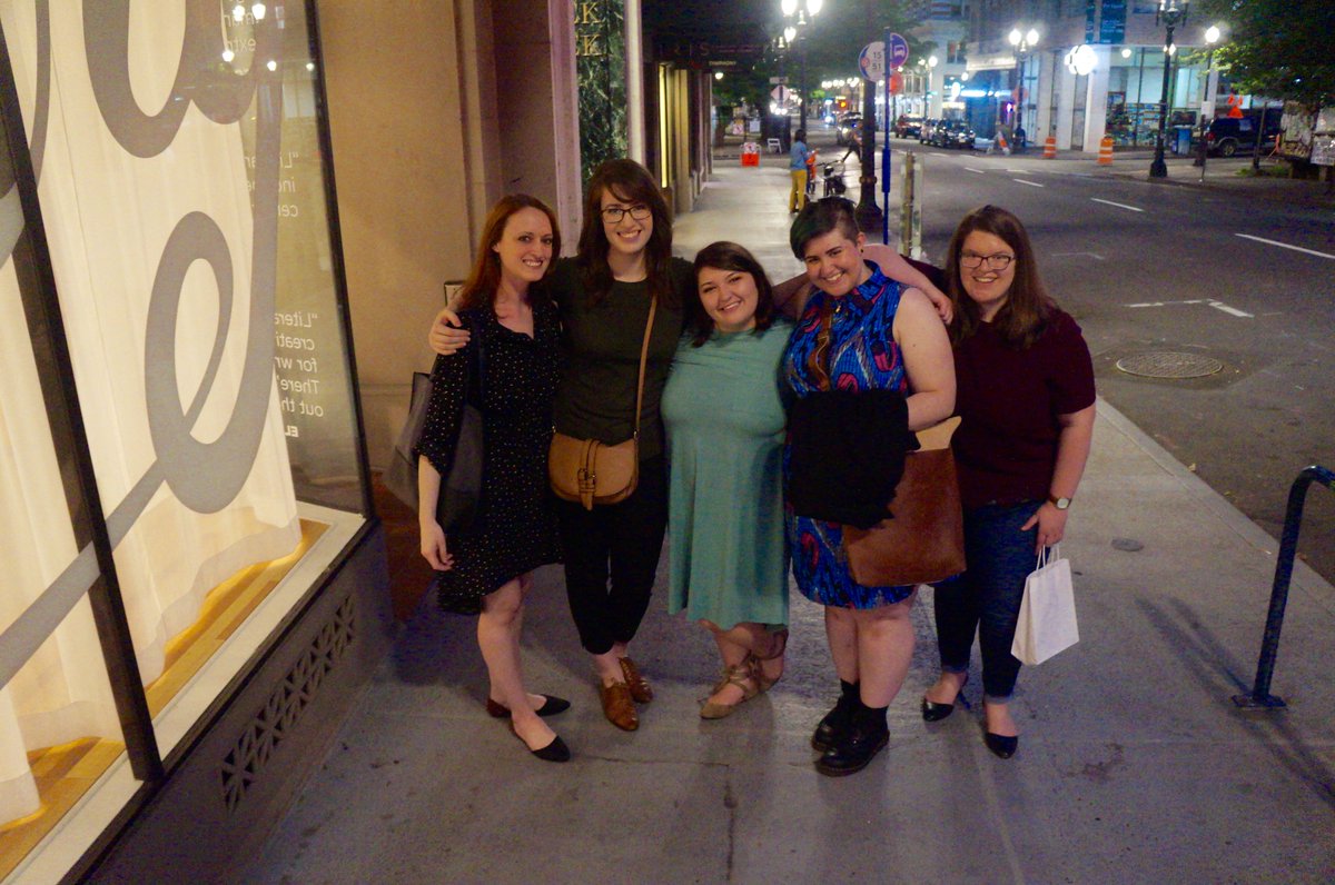 ForestAvePress's tweet photo. And still more photos from the Writers of Color showcase Thursday night, co-hosted by @ooliganpress and @literaryarts. #localpublishing #pdx #writersofcolor #showcase #literary #community https://t.co/SnTw8LfCHt