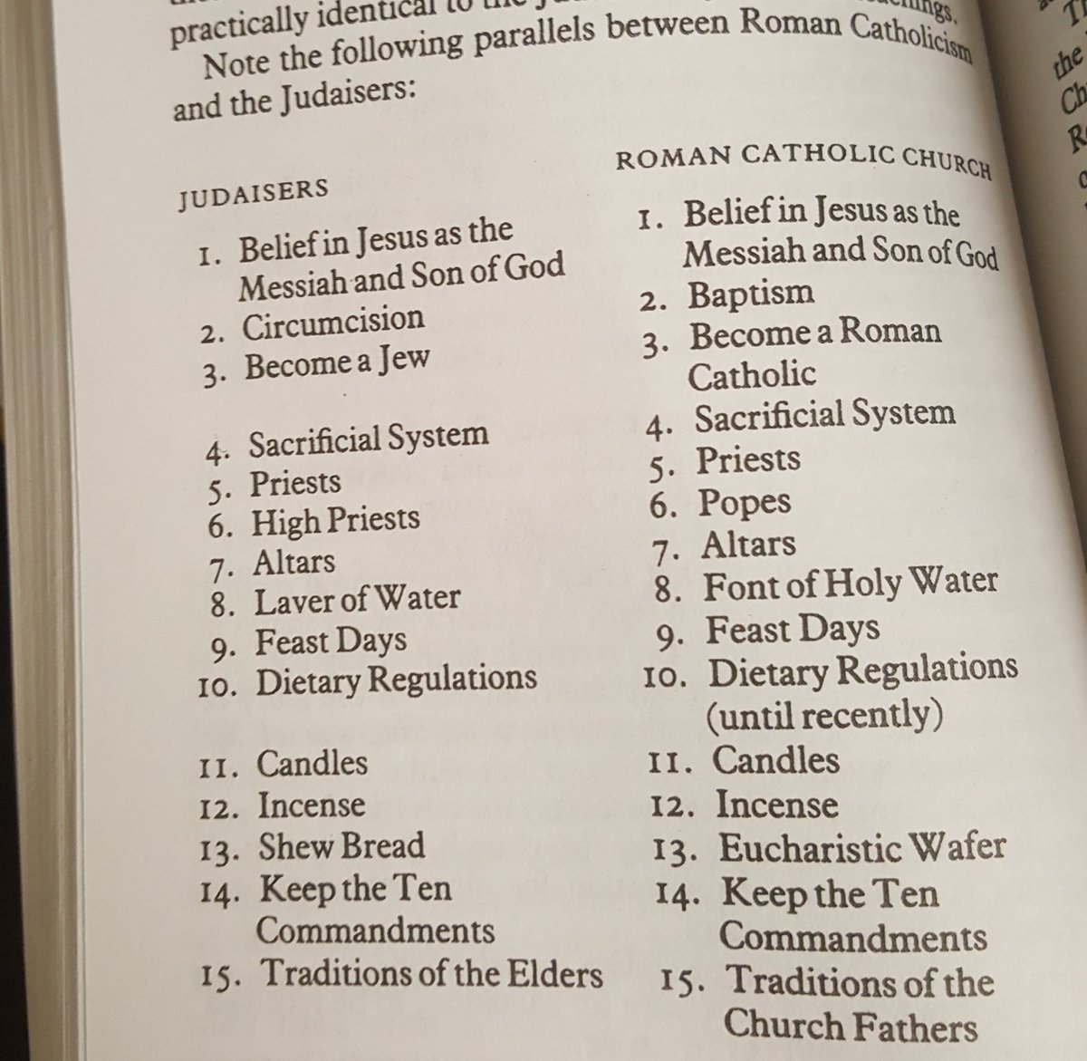 jessicamarie419's tweet image. But even if we or an angel from heaven should preach to you a gospel contrary to the one we preached to you, let him be accursed. (Gal 1:8)

#SalvationTheBibleAndRomanCatholicism #StillProtesting
