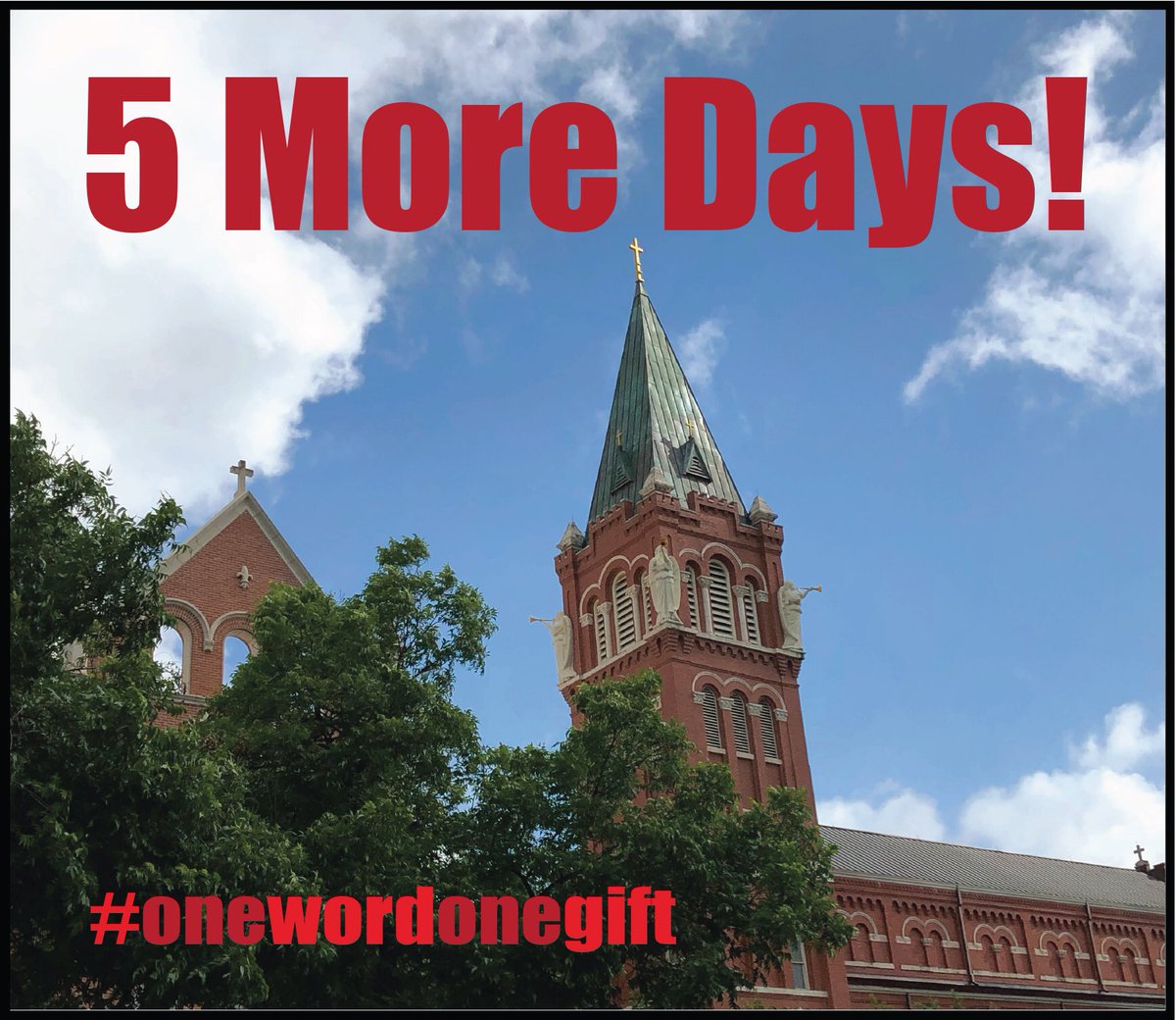 UIWDevelopment's tweet image. One Word. One Gift. #uiw #uiwpride #uiwcardinals 👉🏼givecampus.com/schools/Univer…