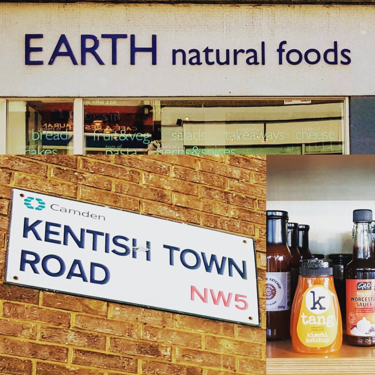 We just landed on Earth, K Tang Road, London NW5 #ktang #kimchi #ketchup