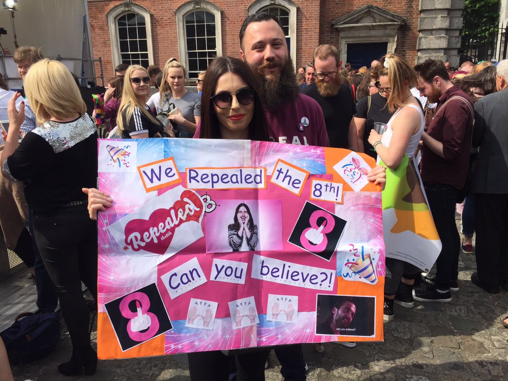 We're getting close to going official... #repealedthe8th