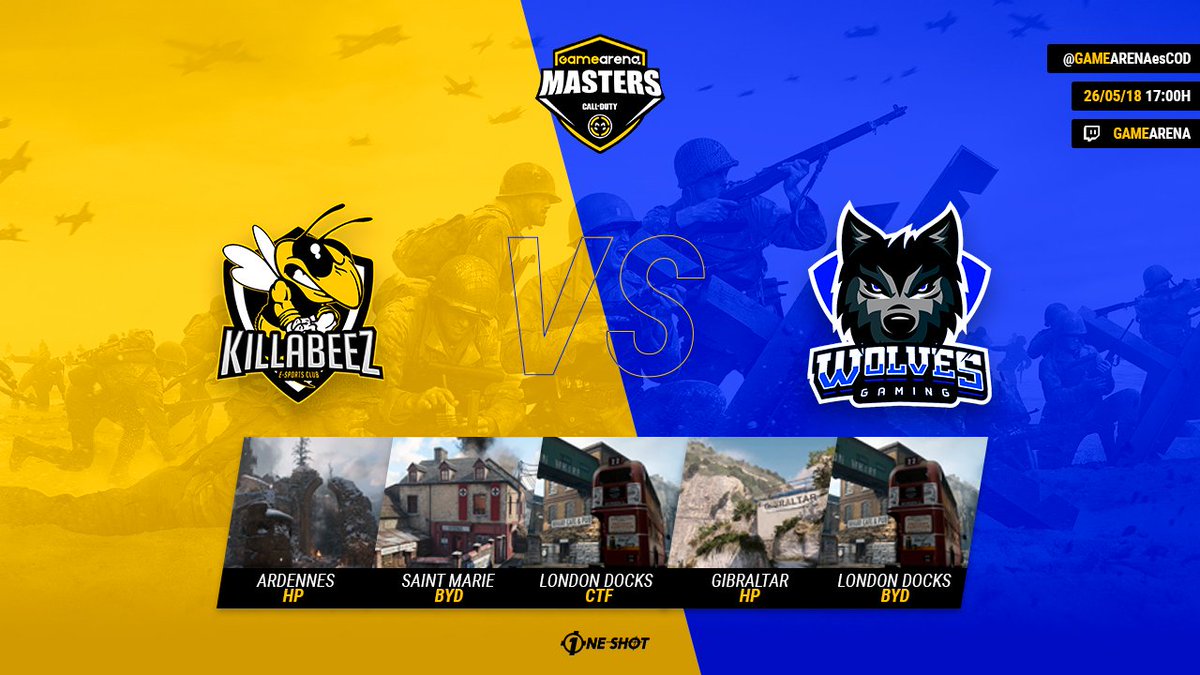 inactivamente's tweet photo. 📡[#COD] #GAMastersCoD 

En apenas 15 minutos empezamos la acción.

@KILLABEEZesport 
           🆚
@Wolvesgaming_.blue

⌚️17:00
📺 https://t.co/6QDlIvIZtZ 
🎙 @xDaaaarK 

Nuestro caster se estrena y seguro que nos brindará un partido de 10.

¡Mucha suerte a los dos equipos! https://t.co/ddYJNrhTGI