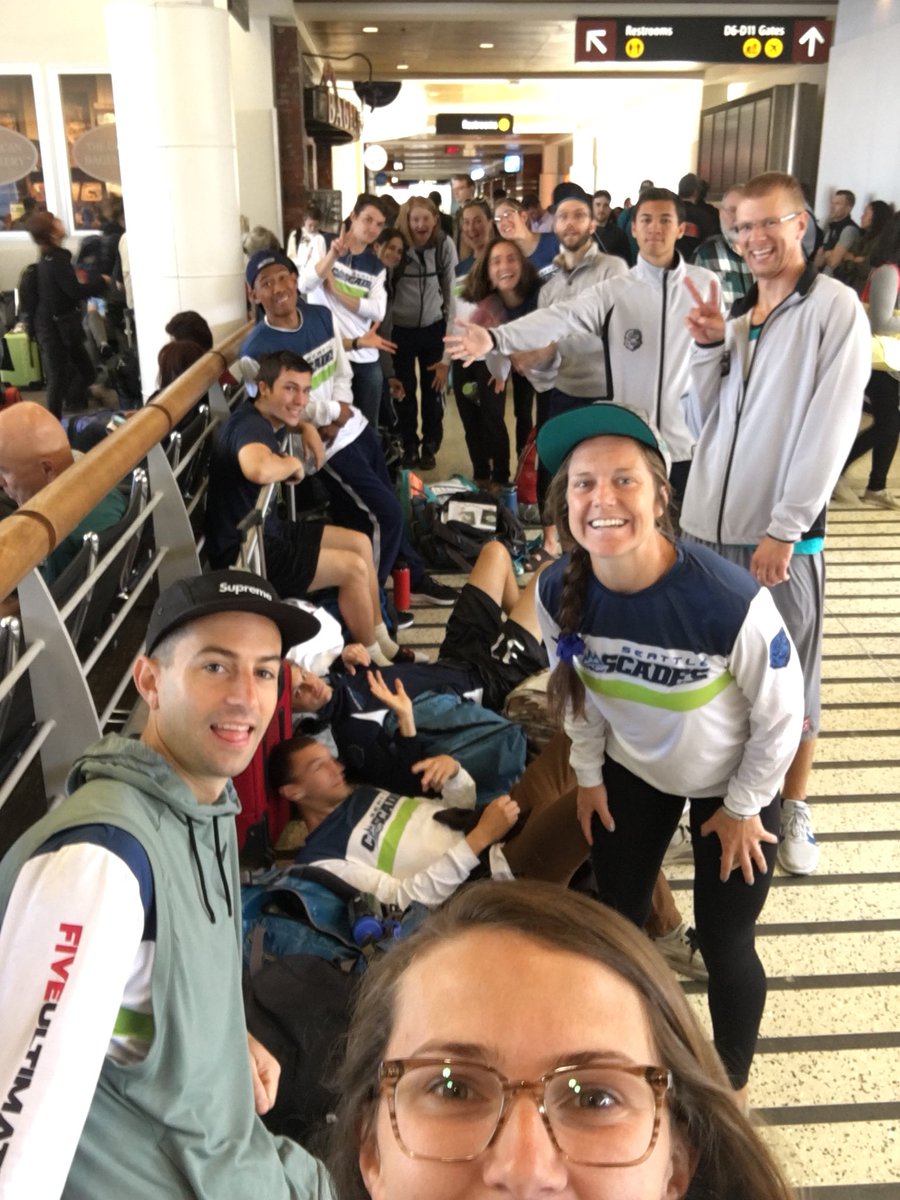 qxhnz's tweet photo. Headed to SF with this group!! @SeattleCascades @theAUDL #mixedpro https://t.co/U9BnqugTRn