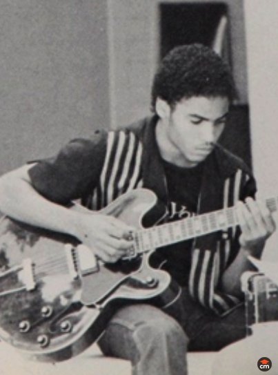 Wishing a happy birthday! Remember your high school jamming days? 