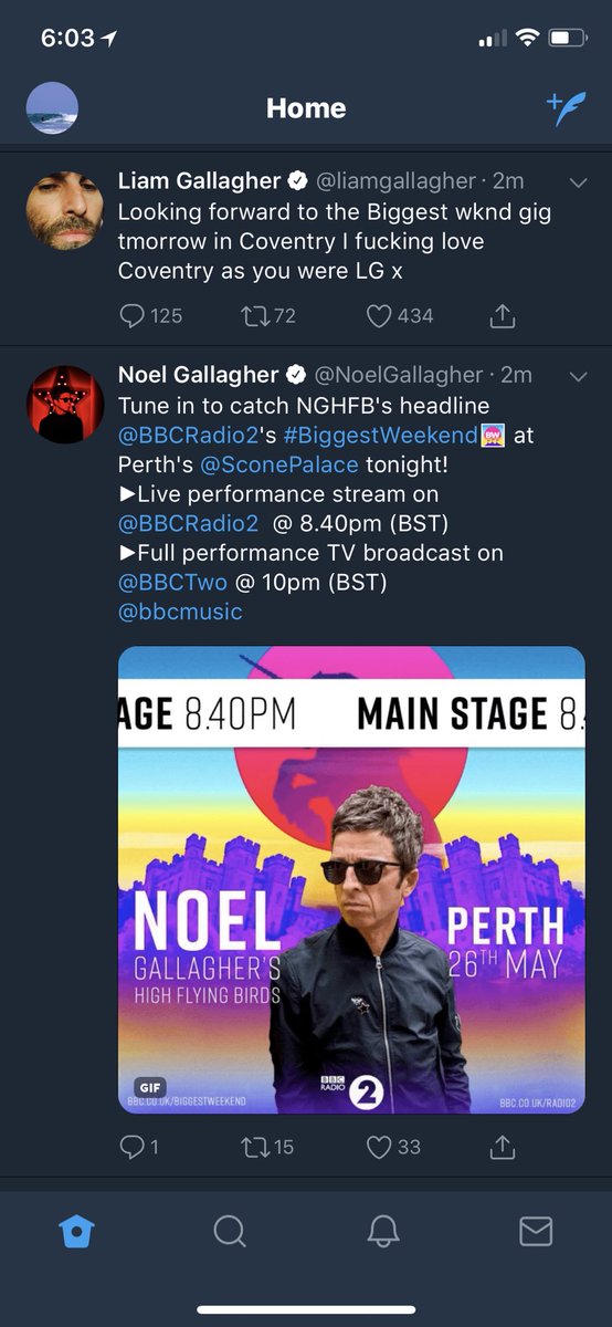 Liam gallagher twitter Liam gallagher twitter