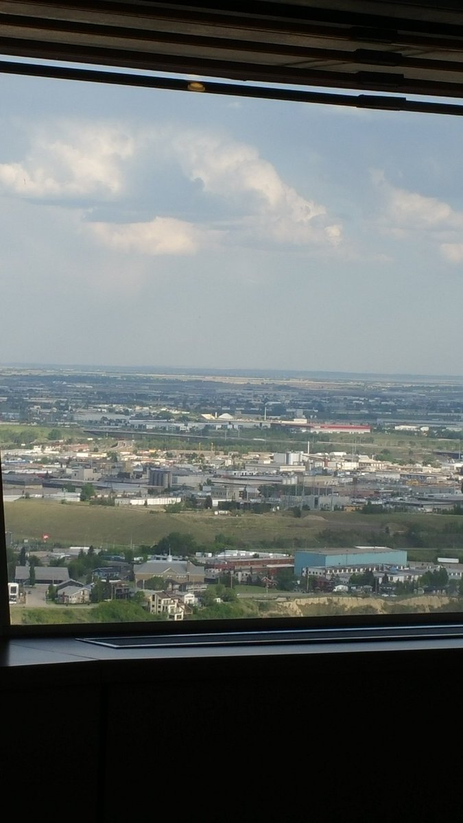 # discover calgary we had a nice evening at the Calgary Tower